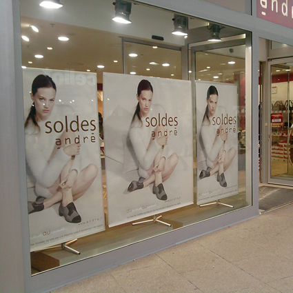 kakemonos sprint publicitaire personnalisable Outdoor Display